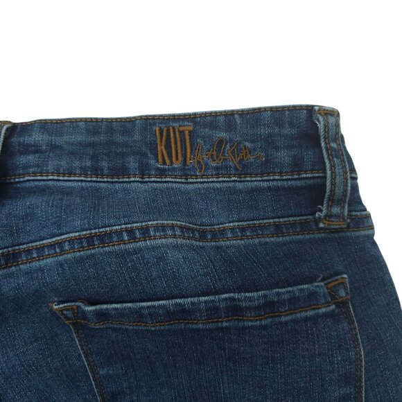 Kut From The Kloth Boyfriend Jeans Womens 6 Straight Mid Rise KP9065MA2 Denim - Picture 9 of 16